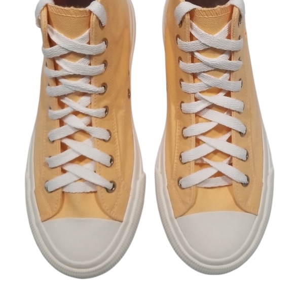 P.F. Flyers Women's Hi Top Sandlot Canvas Sneakers Size 8‎ Women's NWOT - Picture 3 of 11